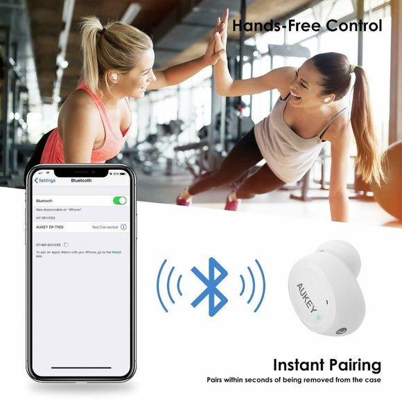 AUKEY True Wireless Earbuds, Bluetooth Headphones - Picture 8 of 8